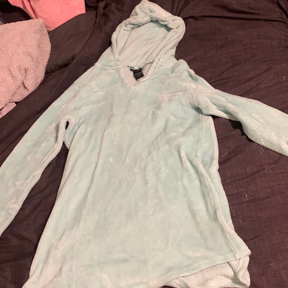 Light Blue fuzzy sweater
